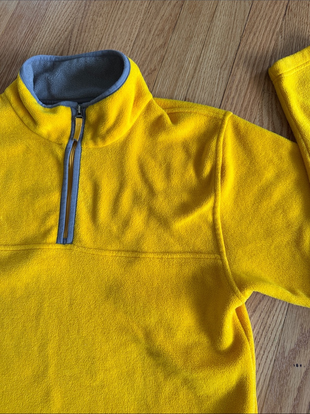 Foot Locker yellow fleece